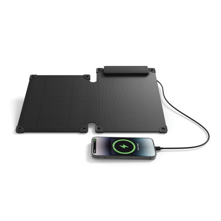 Panneau solaire portable en plastique recyclé 10W Solarpulse Personnalisable | BCM Goodies - 2