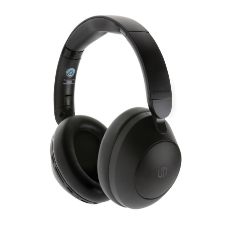 Casque audio ANC en plastique recyclé RCS Urban V Cupertino Personnalisable | BCM Goodies - 1