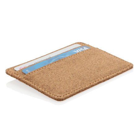 Porte-cartes anti RFID en liège Personnalisable | BCM Goodies - 2