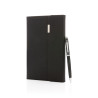 Set carnets de notes A5 et stylo Swiss Peak Personnalisable | BCM Goodies - 1