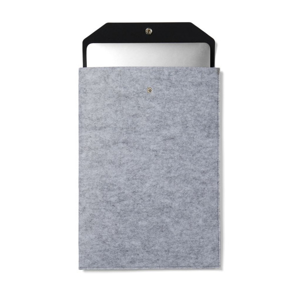 Pochette pour ordinateur VINGA 14 en feutre GRS Albon - Protection éco-responsable pour ordinateurs jusqu'à 17 pouces