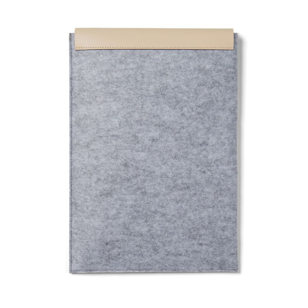 Pochette pour ordinateur VINGA 14 en feutre GRS Albon - Protection éco-responsable pour ordinateurs jusqu'à 17 pouces
