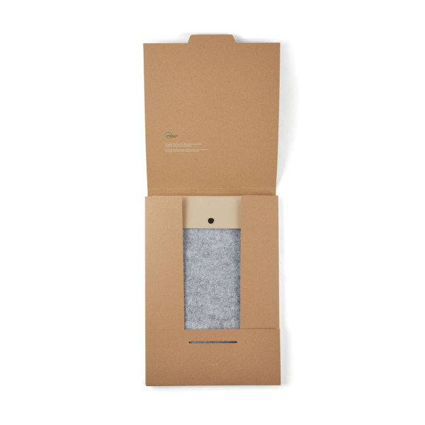 Pochette pour ordinateur VINGA 14 en feutre GRS Albon - Protection éco-responsable pour ordinateurs jusqu'à 17 pouces