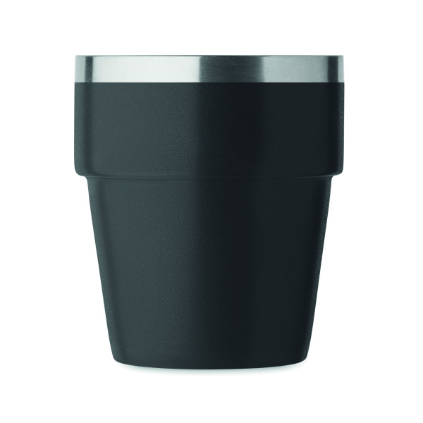 Gobelet double paroi 250 ml ACERITO pour boissons chaudes/froides - Personnalisable - Accessoire écologique durable - BCM Goodie
