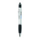 Stylo stylet spinner STY en ABS recyclé avec stylus intégré et fonction antistress - Bleu - BCM Goodies
