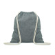 Sac en coton recyclé 140 gr/m MUJIKA - Accessoire écologique pour courses, sport et livres | BCM Goodies