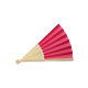 Éventail à motif de drapeau FUNFAN en bambou - Accessoire élégant et pratique pour rester au frais tout en affichant votre patri