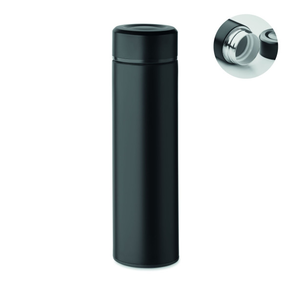 Bouteille à double paroi 420 ml NUNAVUT en acier inoxydable recyclé - BCM Goodies