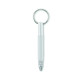 Porte-clés avec stylo à bille TWEN en aluminium recyclé - BCM Goodies