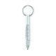 Porte-clés avec stylo à bille TWEN en aluminium recyclé - BCM Goodies