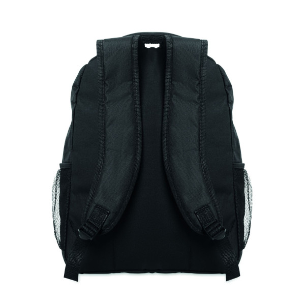 Sac à dos pour ordinateur 15 pouces en polyester 600D RPET avec compartiment rembourré - BCM Goodies