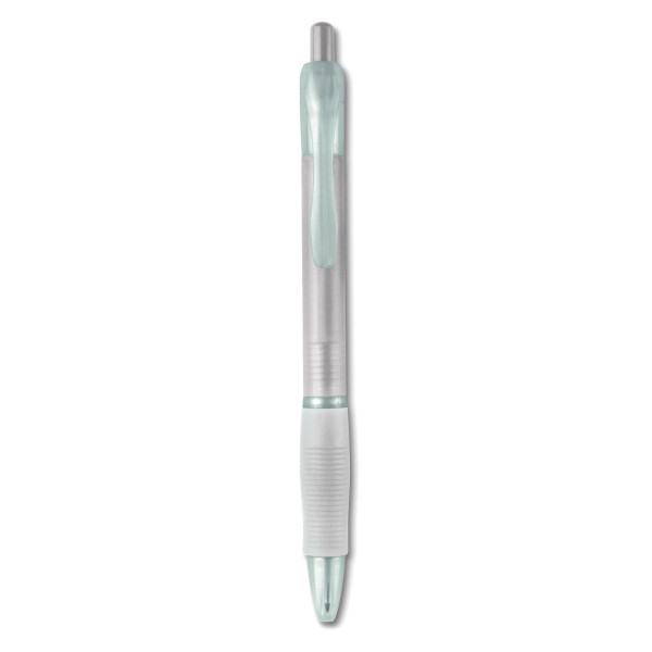 Stylo bille grip caoutchouc MANORS - Stylo personnalisable pour cadeaux d'entreprise - BCM Goodies