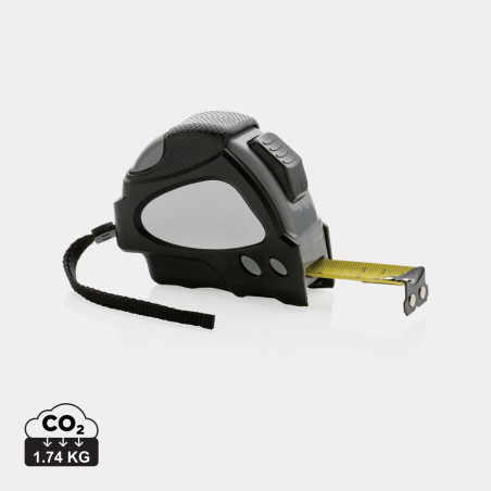 Mètre ruban Auto stop 8M/25mm en plastique recyclé RCS Personnalisable | BCM Goodies - 3
