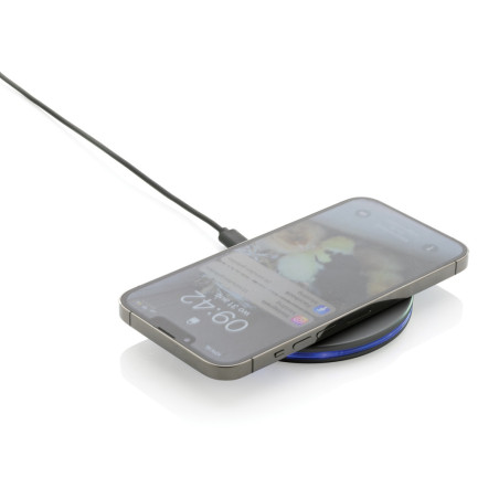 Chargeur sans fil 10W en aluminium recyclé RCS Terra Personnalisable | BCM Goodies - 2