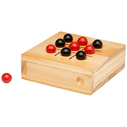 Jeu de morpion Strobus en bois Personnalisable | BCM Goodies - 1
