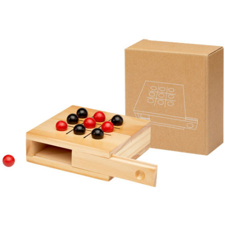 Jeu de morpion Strobus en bois Personnalisable | BCM Goodies - 2
