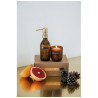 Distributeur de savon pour les mains de 200 ml et ensemble de bougies parfumées de 150g Personnalisable | BCM Goodies - 1