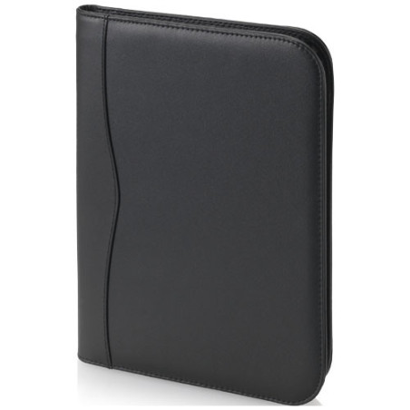 Conférencier A4 zippé Ebony Personnalisable | BCM Goodies - 3