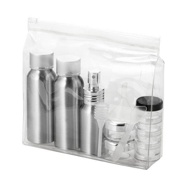 Trousse de toilette approuvée par les compagnies aériennes Frankfurt Personnalisable | BCM Goodies - 2