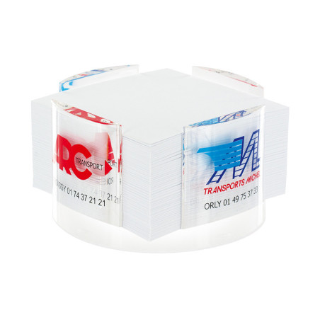 CUBE PMMA TRANSPARENT Personnalisable | BCM Goodies