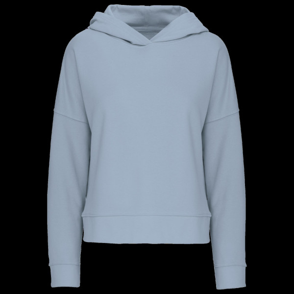 Sweat-shirt capuche Bio femme personnalisable - BCM Goodies - Coton biologique - Polyester - Coupe décontractée - Sans étiquette