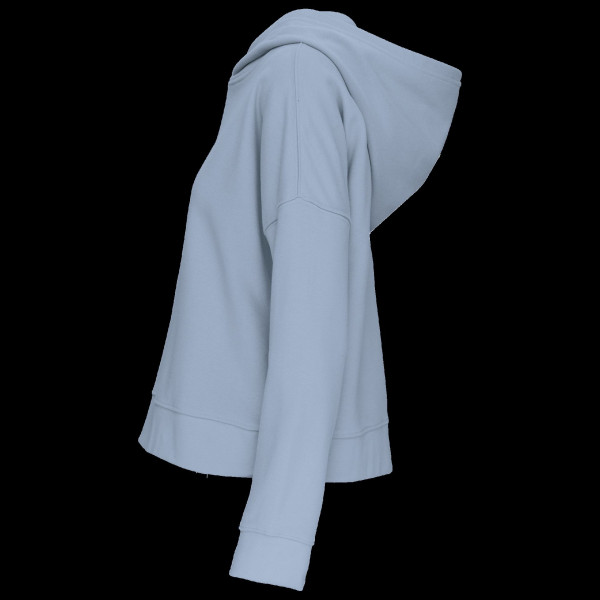 Sweat-shirt capuche Bio femme personnalisable - BCM Goodies - Coton biologique - Polyester - Coupe décontractée - Sans étiquette