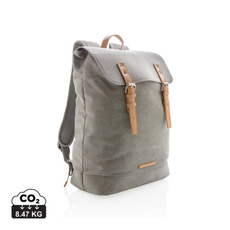 Sac à dos ordinateur en toile Personnalisable | BCM Goodies - 1