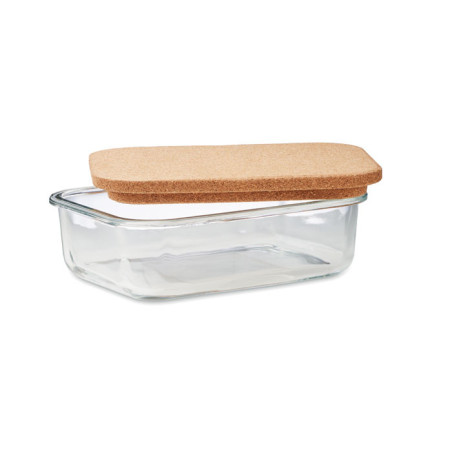 Lunchbox en verre & liège CANOA Personnalisable | BCM Goodies - 3