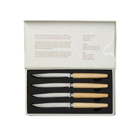 VINGA Couteaux à viande 4pcs Retro Personnalisable | BCM Goodies - 3