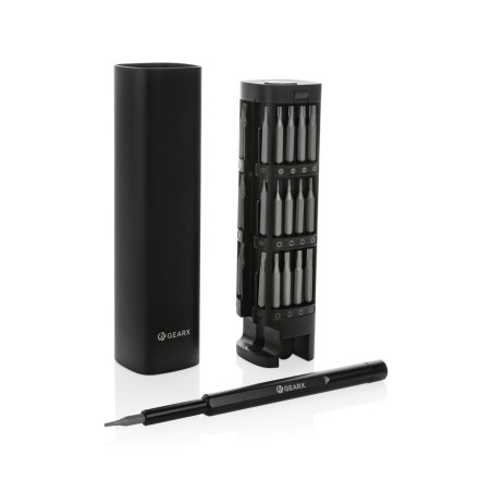 Set de tournevis 56 pcs en aluminium recyclé RCS Gear X Personnalisable | BCM Goodies - 3