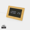 Horloge LED en bambou et plastique RCS Utah Personnalisable | BCM Goodies - 3