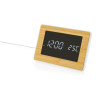 Horloge LED en bambou et plastique RCS Utah Personnalisable | BCM Goodies - 1