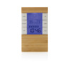 Station météo en bambou FSC® et plastique recyclé RCS Utah Personnalisable | BCM Goodies - 2