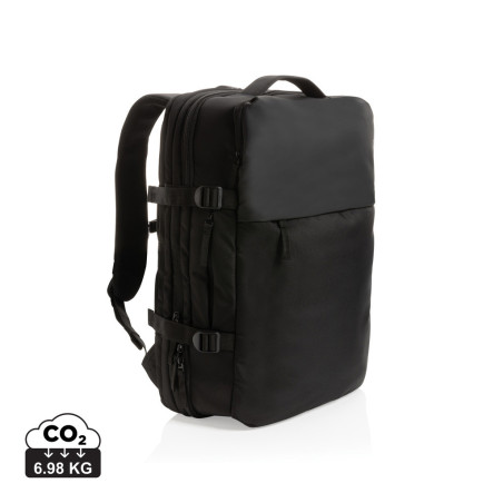 Sac à dos weekend extensible Swiss Peak en rPET AWARE™ Personnalisable | BCM Goodies - 3