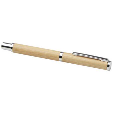 Coffret cadeau stylo bille et stylo roller Apolys en bambou  Personnalisable | BCM Goodies - 2