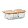 Lunchbox en verre et bambou TUNDRA 3 Personnalisable | BCM Goodies - 2