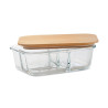 Lunchbox en verre et bambou TUNDRA 3 Personnalisable | BCM Goodies - 4