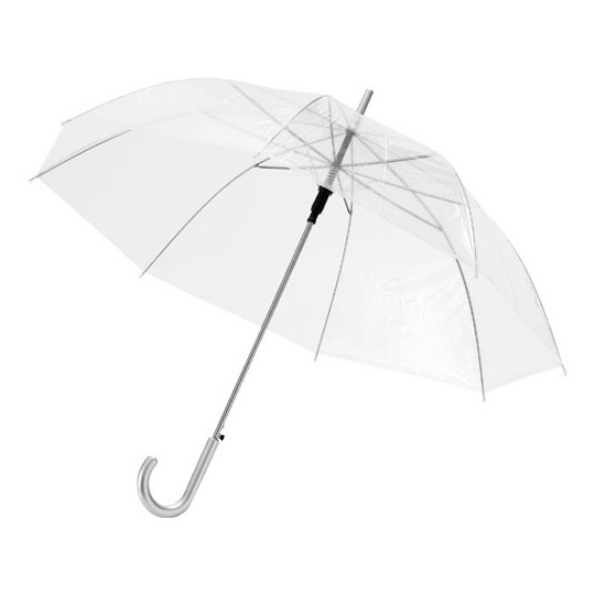 Parapluie 23 transparent à ouverture automatique Kate Personnalisable | BCM Goodies - 1