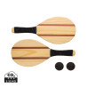 Set de raquettes frescobol en bois Personnalisable | BCM Goodies - 1