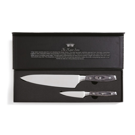 VINGA Ensemble de couteaux de chef Kaiser Personnalisable | BCM Goodies - 2