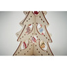 Décoration de sapin en bois SILUETA Personnalisable | BCM Goodies - 5