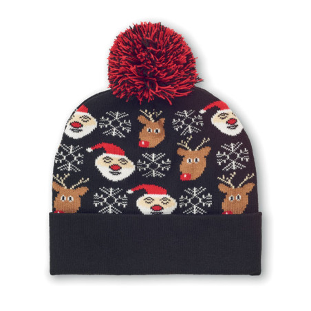 Bonnet à pompon tricoté SHIMAS HAT Personnalisable | BCM Goodies - 2