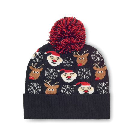 Bonnet à pompon tricoté SHIMAS HAT Personnalisable | BCM Goodies - 4