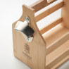 Caisse à bouteilles en bambou CABAS Personnalisable | BCM Goodies - 5