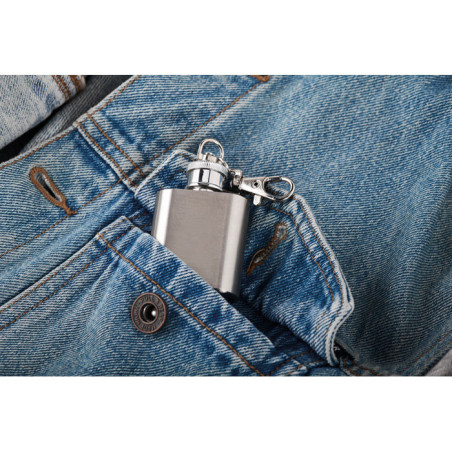 Porte-clés avec mini flasque HIPPY Personnalisable | BCM Goodies - 5