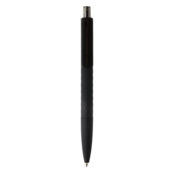 Stylo X3 Finition Gomme Noire - Accessoire professionnel pour écriture | BCM Goodies