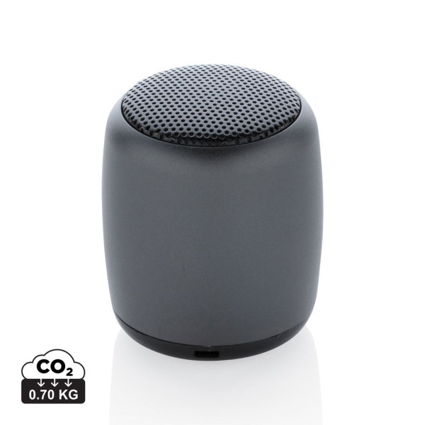 Mini enceinte sans fil en aluminium - Enceinte portable compacte avec Bluetooth 5.0