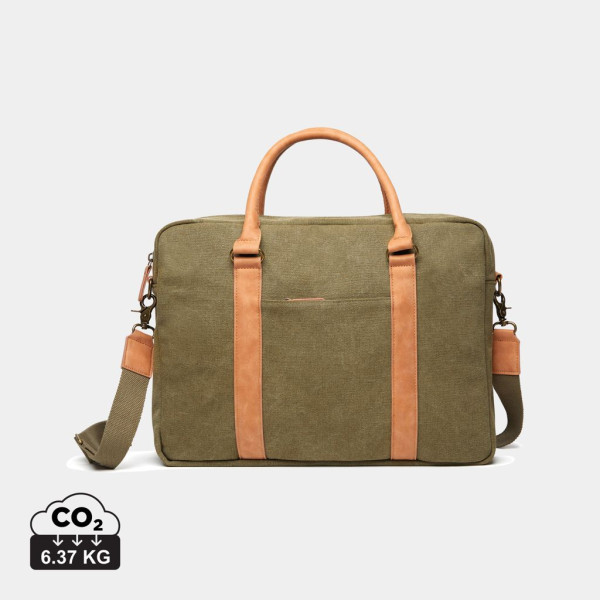 Sac pour ordinateur en toile recyclée RCS Bosler - VINGA | BCM Goodies
