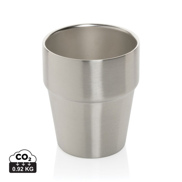 Tasse à café 300ml à double paroi en acier RCS Clark - Accessoire éco-responsable pour amateurs de café