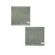 Serviette personnalisable VINGA Birch 30x30 - Serviette écologique en coton et Tencel certifiée OEKO-TEX® - Idéale pour entrepri
